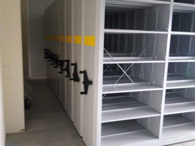 I august 2020 leverte og installerte SIA «Viss veikaliem un warehouse» mobile arkivhyller i Estland.11